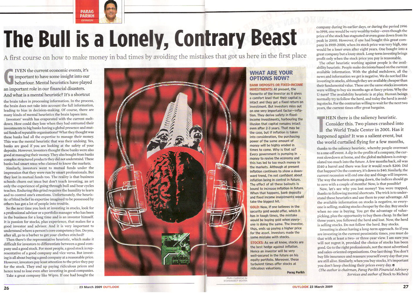The Bull is Lonely, Contrary Beast - Parag Parikh